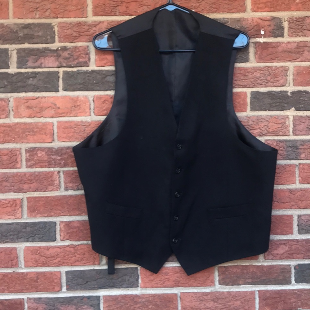 Formal Black Tie Vest